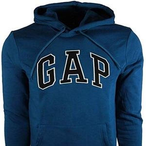 Gap Men's Fleece Arch Logo Pullover Hoodie